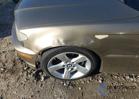 2005 BMW 325Ci из США, поврежденный, VIN WBABW33465PL35346